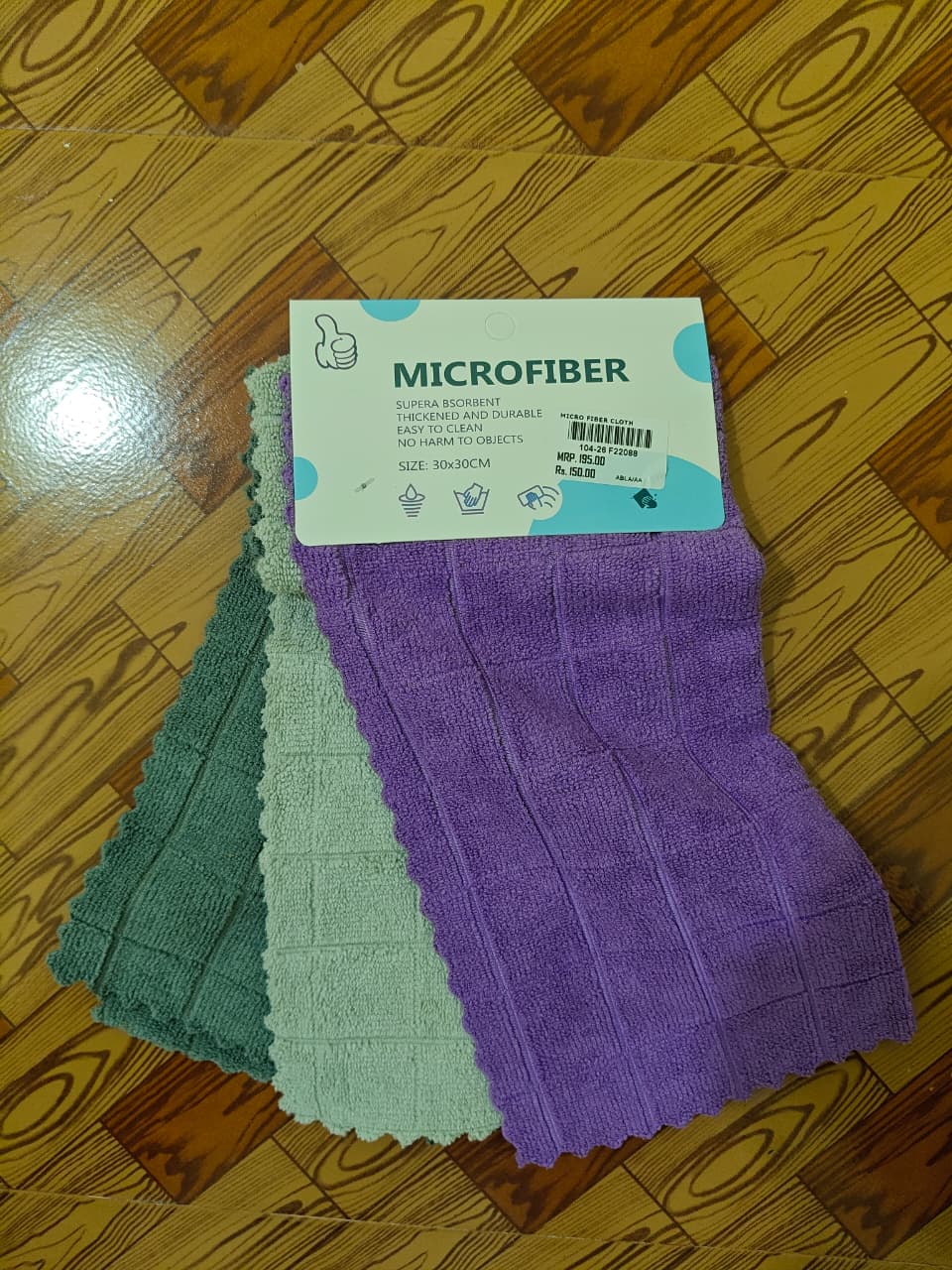 Microfiber Cleaning Cloths - Pack of 3
