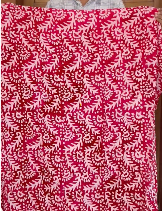 Batik Print Churidar Material