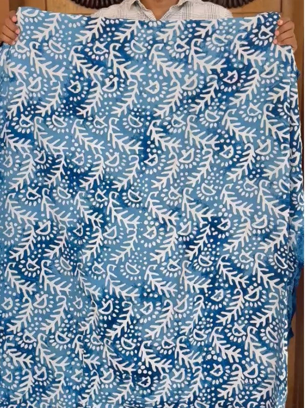 Batik Print Churidar Material