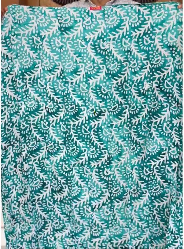 Batik Print Churidar Material