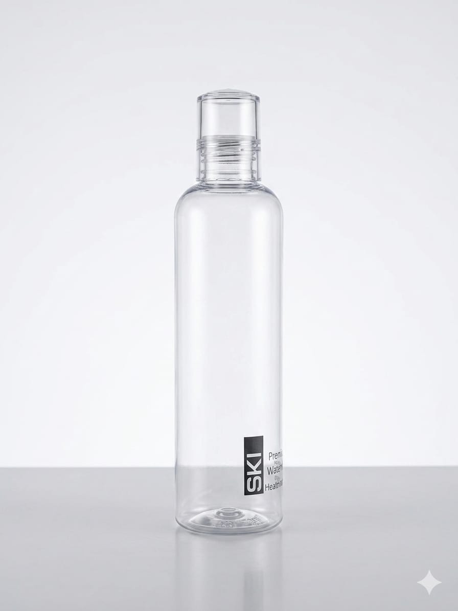 SKI Transparent Water Bottle – 1 Litre