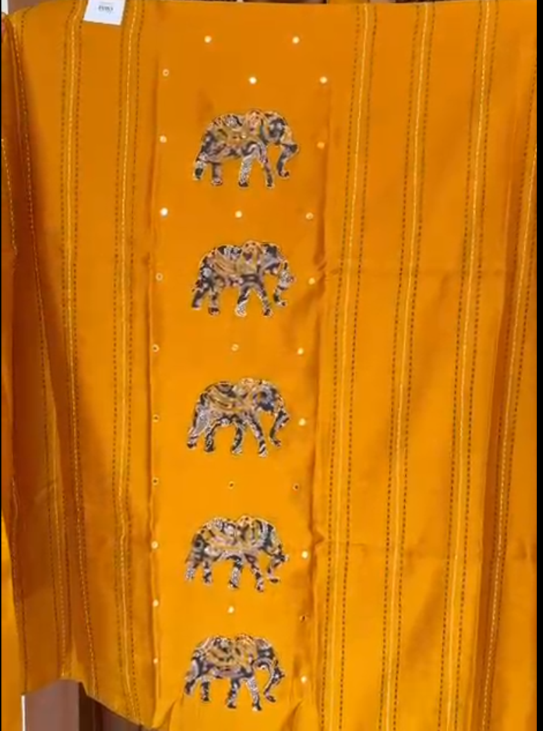 Mull Chanderi Churidar Material